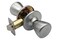 Design House 787333 Tulip Passage Knob for Halls and Closet Doors 625 L x 325 W Satin Chrome 1Pack