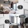NCSEN Black Door Knobs Interior Keyless Door Knobs for Bathroom Bedroom Matte Black Privacy Door Knob