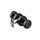 NCSEN Black Interior Door Knob with Push Lock Privacy Door Knobs Door Handles for Bath and Bed Heavy Duty Door Knob with Lock