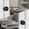 NCSEN Black Interior Door Knob with Push Lock Privacy Door Knobs Door Handles for Bath and Bed Heavy Duty Door Knob with Lock