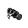 NCSEN Black Interior Door Knob with Push Lock Privacy Door Knobs Door Handles for Bath and Bed Heavy Duty Door Knob with Lock