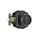 NCSEN Matt Black Door Knobs with Camelot TrimInterior Door Knob with LockCoastal Privacy Door knob for Bath and Bedroom