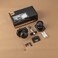 NCSEN Matte Black Door Knobs with Camelot TrimInterior Door Knob with LockCoastal Door knob for Hall Closet