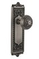 Nostalgic Warehouse Egg Dart Door Knob With Plate