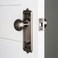 Nostalgic Warehouse Egg Dart Door Knob With Plate