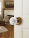 SORWDUERM 1 Pack Crystal Knobs Antique Brass Door Knob Interior Privacy Door Knob for Bedroom and Bathroom Glass Door Knob