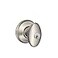 SCHLAGE F51A SIE 619 Siena Knob Keyed Entry Lock Satin Nickel