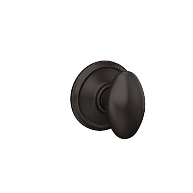 SCHLAGE Schlage F10 SIE 716 Sienna Door Knob Hall Closet Passage Lock Aged Bronze
