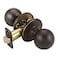 Design House 791582 Ball Passage Hall and Closet Door Knob Oil Rubbed Bronze
