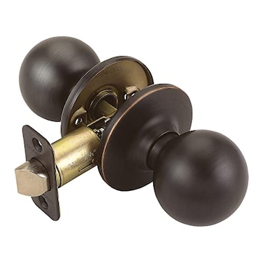 Design House 791582 Ball Passage Hall and Closet Door Knob Oil Rubbed Bronze