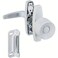 National Hardware N212993 Screen Door Handle Knob Latch White Storm Door Lock Replacement for 58 in to 138 in Thick Doors with 112 in 134 in 3 in Hole Spacing