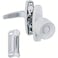 National Hardware N212993 Screen Door Handle Knob Latch White Storm Door Lock Replacement for 58 in to 138 in Thick Doors with 112 in 134 in 3 in Hole Spacing