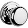 Kwikset Hancock Interior Passage Door Knob Handle For Closet and Hallway Doors NonLocking Doorknob Polished Chrome