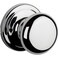Kwikset Hancock Interior Passage Door Knob Handle For Closet and Hallway Doors NonLocking Doorknob Polished Chrome