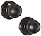 Kwikset Polo Interior Passage Door Knob Handle For Closet and Hallway Doors NonLocking Doorknob Venetian Bronze