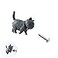 UtySty Drawer Knobs 3D Cat Shape Cabinet Knobs Drawer Pulls Handle Cabinet Knob for Cupboard Door Closet Dresser Hardware Wardrobe Furniture Kitchen Kitty Theme Decor