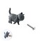 UtySty Drawer Knobs 3D Cat Shape Cabinet Knobs Drawer Pulls Handle Cabinet Knob for Cupboard Door Closet Dresser Hardware Wardrobe Furniture Kitchen Kitty Theme Decor