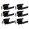 NEWBANG Solid Door Lever Handle Matte Black Finish
