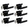 NEWBANG Solid Door Lever Handle Matte Black Finish