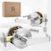 Golingda 1 Pack Grade 2 Comercial Door Lever Locks for Closet and Passage Door with UL 3 Hour Fire Rated ADA Compliant Satin Chrome Finish 26D and 2 34 Backset CommercialCP3PS1P