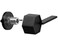 Berlin Modisch Zero Gravity Metro Series Entry Lever Door Handle Lock and Key Locking Lever Set for Front Door or Office Reversible Heavy Duty Iron Black Finish