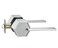 Berlin Modisch Zero Gravity Metro Series Passage Lever Door Handle NonLocking Lever Set for Hallway or Closet Doors Reversible Heavy Duty Satin Nickel Finish