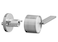 Berlin Modisch Zero Gravity Urban Series Entry Lever Door Handle Lock and Key Locking Lever Set for Front Door or Office Reversible Heavy Duty Satin Nickel Finish