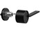 Berlin Modisch Zero Gravity Urban Series Passage Lever Door Handle NonLocking Lever Set for Hallway or Closet Doors Reversible Heavy Duty Iron Black Finish