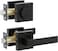 HIDALIFE Front Door Lock SetKeyed Alike Heavy Duty Exterior Door Lock SetEntry Door Handle and Single Cylinder Deadbolt Combo for Office and Home Security