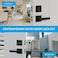 HIDALIFE Front Door Lock SetKeyed Alike Heavy Duty Exterior Door Lock SetEntry Door Handle and Single Cylinder Deadbolt Combo for Office and Home Security