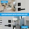 HIDALIFE Front Door Lock SetKeyed Alike Heavy Duty Exterior Door Lock SetEntry Door Handle and Single Cylinder Deadbolt Combo for Office and Home Security