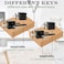 HISAFE Keyed Entry Door Handle with Single Cylinder Deadbolt Combo Keyed AlikeSame Keys Only Per Set Front DoorExterior Door Lever Lockset Matte Black 1 Set