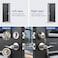 Knobonly 6 Pack Entry Lock with Single Cylinder Handleset Satin Nickel Keyed AlikeCombo Pack Wave Style Door Lever Lockset for Entrance Front BedBath Doors