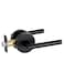 Lethato Matte Black Passage Door Handles Closet Door Handles BlackMatte Black Dummy Closet Handle Black Door Handle Passage for ClosetHallway1 Pack