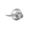 SCHLAGE F51A SAC 626 Sacramento Lever Keyed Entry Lock Satin Chrome
