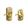 SCHLAGE Schlage FE595 V PLY 505 FLA Plymouth Keypad Entry with FlexLock and Flair Lever Bright Brass
