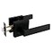 NEWBANG Solid Door Lever Handle Matte Black Finish