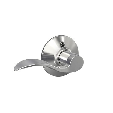 SCHLAGE F170 Acc 625 LH Accent Dummy Lever Bright Chrome