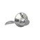 SCHLAGE F170 Acc 625 LH Accent Dummy Lever Bright Chrome