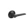 Copper Creek ZL2290BC Contemporary Dummy Zane Lever Black