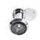 Junxave Door Viewer Peephole Solid Brass 220degree Door Viewer with Heavy Duty Rotating Privacy Cover for 138 to 216 Doors for Home Office Hotel Polished Chrome