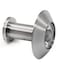 Earl Diamond Door Viewer Peephole Solid Brass 200Degree Security Peephole with Heavy Duty Rotating Privacy Cover for for 138 to 216 Doors for Home Office Hotel Satin Nickel