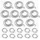 Be In Your Mind 20pcs Door Handle Spring Repair Kit 25 Turn Coil 2mm Thick 275mm Diameter Coils 1mm Circlip DIY Door Handle Kit Black Coating HP934W