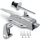 Darella Walk in Cooler Latch Handle 304 Stainless Steel Freezer Door Handle Kit 59 Inside Release Handle Walk in Cooler DoorHandle Kit High Base