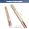 Pongle 2579830 Door Handle Spindle for Andersen Patio Doors Andersen Storm Door Handle Frenchwood Hinged Door 334 Replacement Spindle 2 Pcs