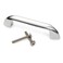 Pro Chutes 4 Inch Universal Pull Handle Fits Trash Laundry Chute Bottom Side Hinged Doors Hardware Parts