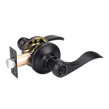 Probrico Keyed Entry Door Lock Oil Rubbed Bronze RightLeft Handed Entrance Door Lockset BedBathFront Door Hardware Interior and Exterior Hardware