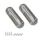 QLQWDNDY 2 Pack Pull Push Door Plate Handle 8inch Stainless Steel Heavy Duty Sliding Barn Door Pull for Shed Cupboard Toilet Cabinet Garage with Mounting ScrewsSilver200mmx65mm Ellipse
