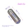 QLQWDNDY 2 Pack Pull Push Door Plate Handle 8inch Stainless Steel Heavy Duty Sliding Barn Door Pull for Shed Cupboard Toilet Cabinet Garage with Mounting ScrewsSilver200mmx65mm Ellipse