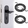 SING F LTD 10Pcs Turn Door Handle Springs DIY Door Handle Spring Repair Kit Accessories for Left Right Hand Internal Door Handles 365x275mm